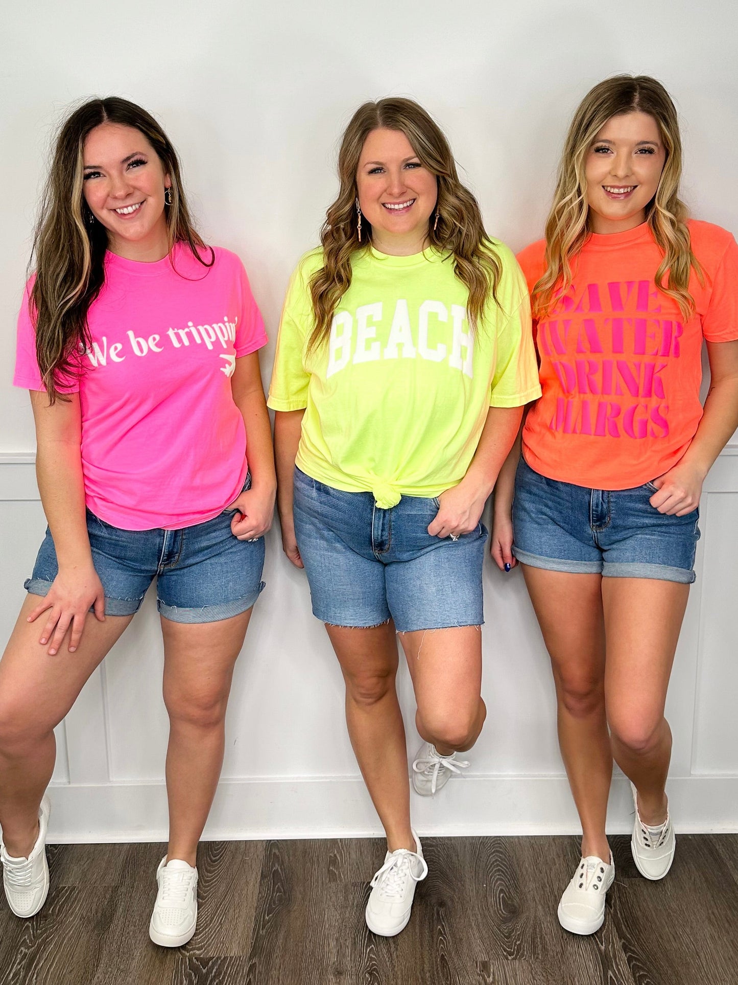 Judy Blue Zoey High-Rise Denim Shorts - Medium Wash (Raw Hem, Non-Distressed)
