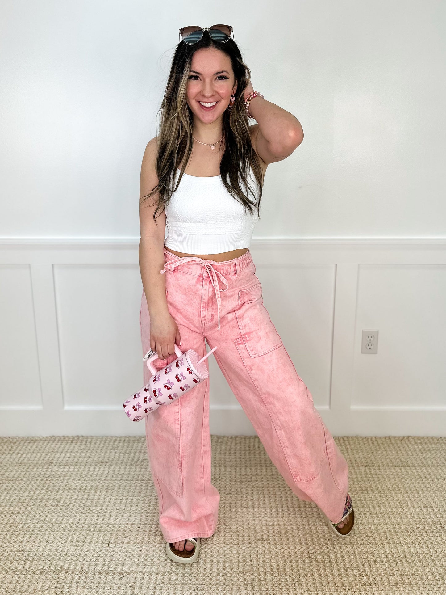 Goes Out to You High-Rise Wide Leg Avery Mae Jeans - 2 colors!
