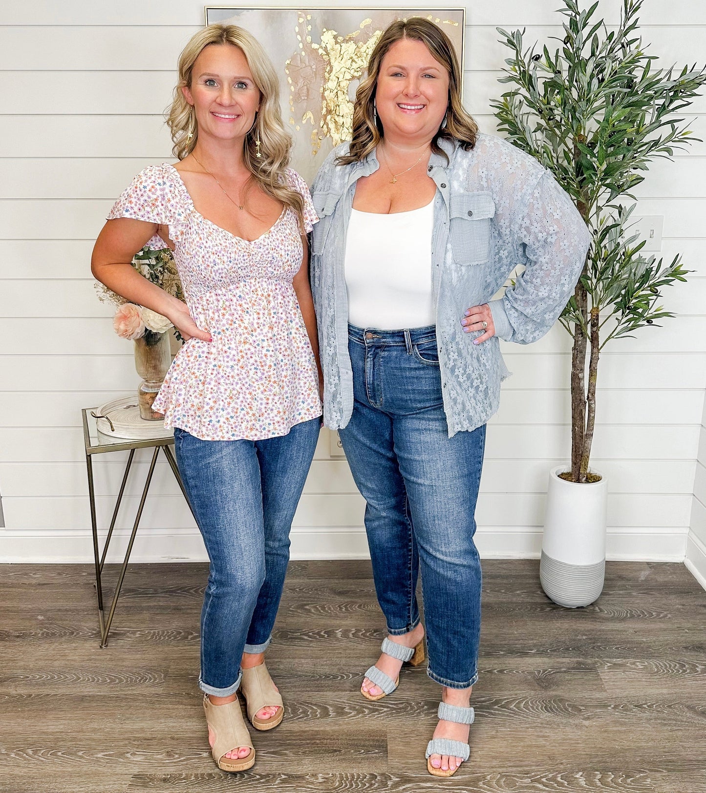 Judy Blue Lindsey "Butt Lifting" High-Rise Slim Straight Leg Jeans