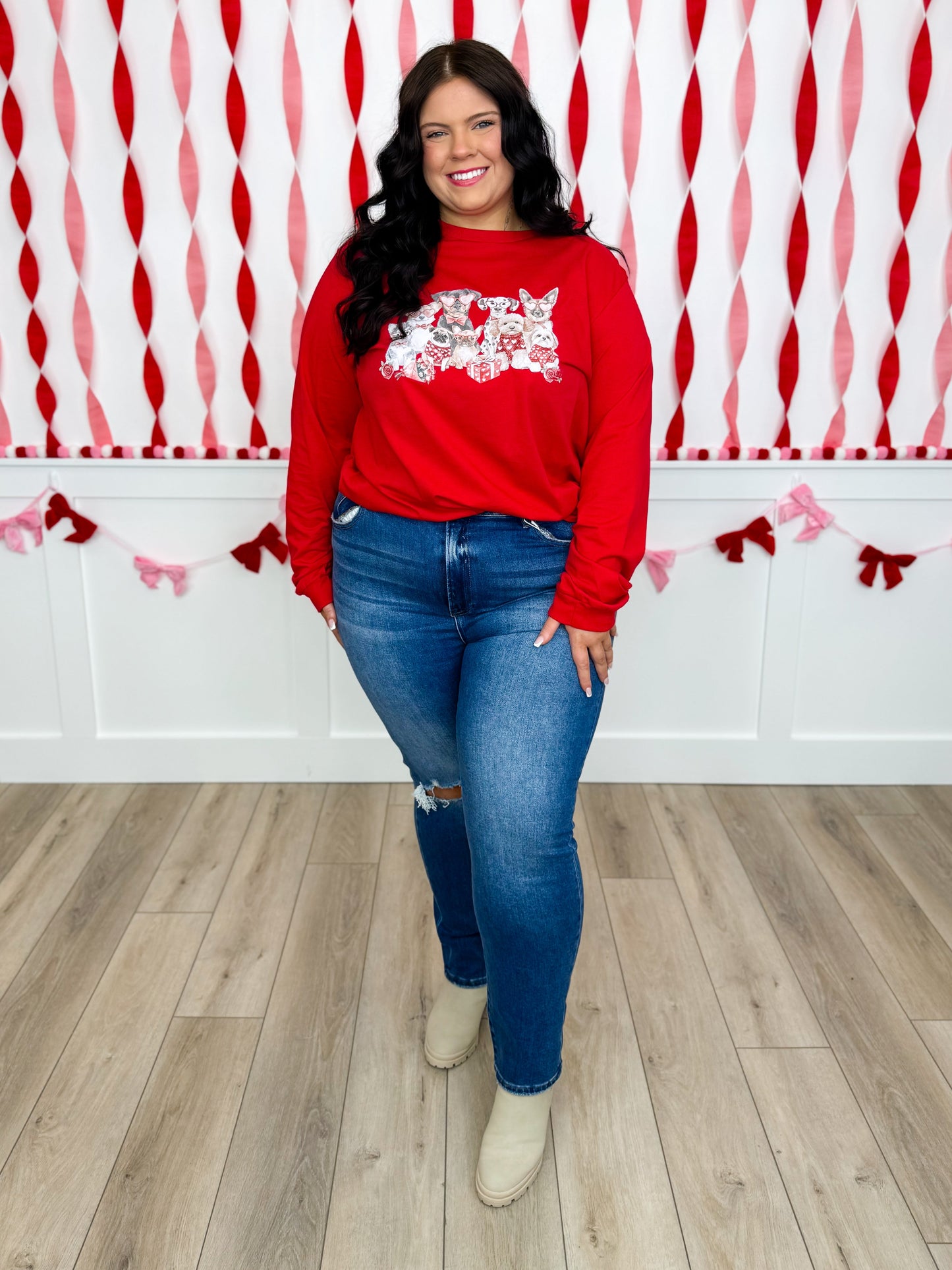 Jean skinny taille haute délavé foncé Risen Molly