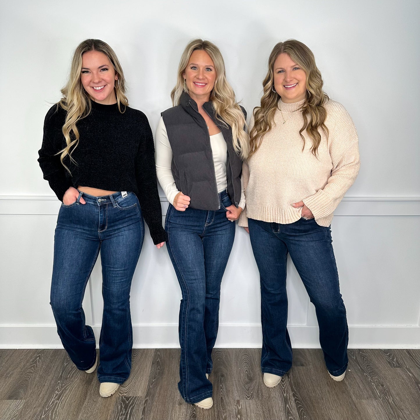 Judy Blue Ayla High-Rise Flare Dark Wash Jeans