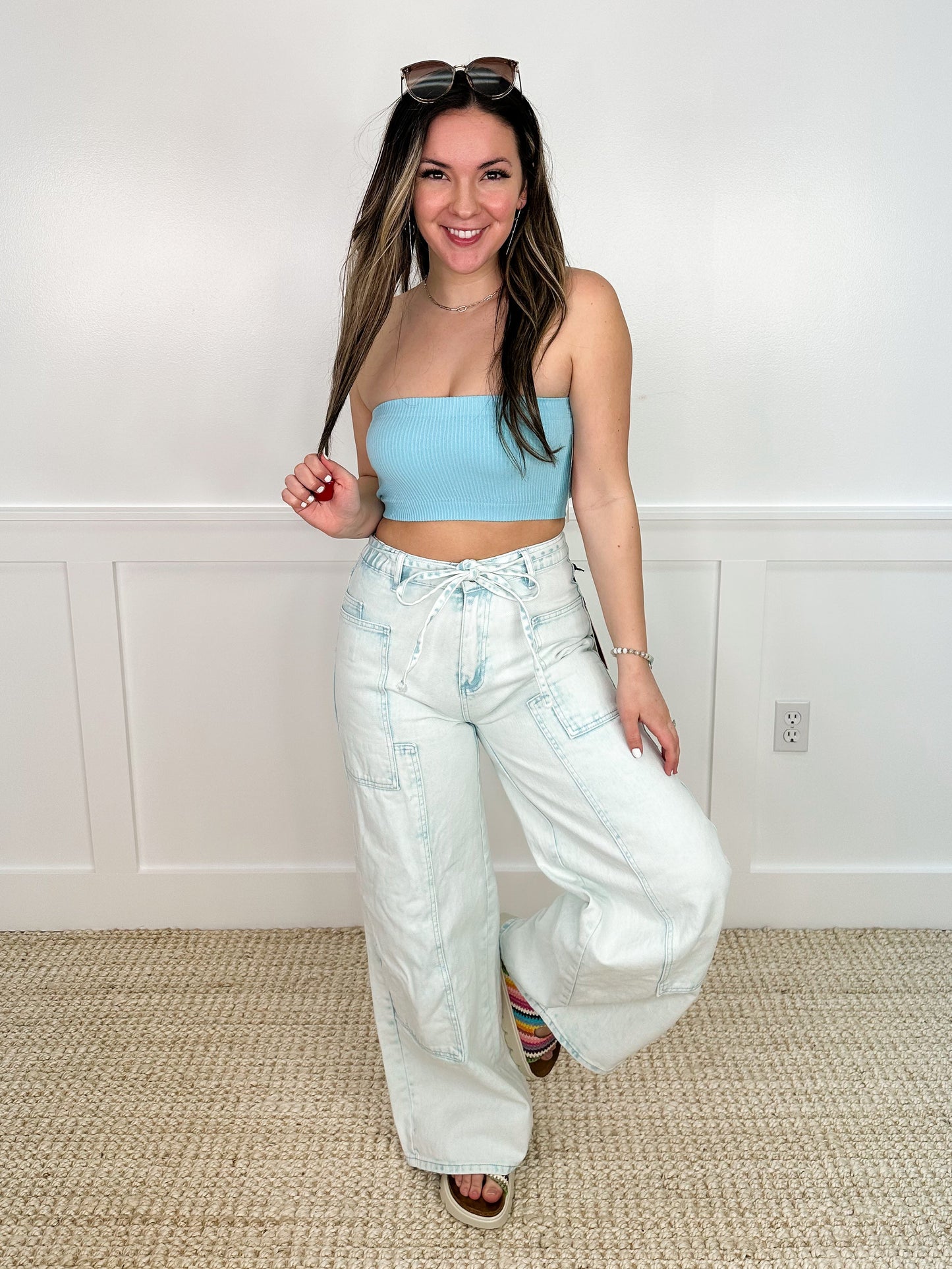 Goes Out to You High-Rise Wide Leg Avery Mae Jeans - 2 colors!