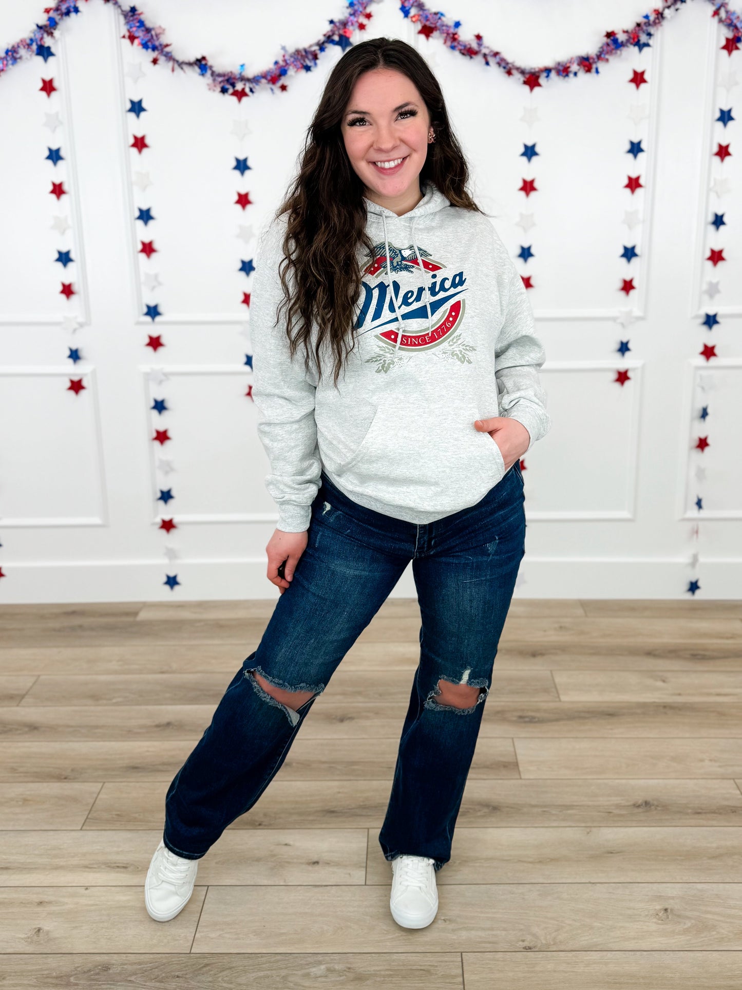 Judy Blue Janelle High-Rise Dad Jeans - Dark Wash (Distressed)